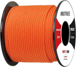 Brotree 2mm Paracord Seil 100% Nylon Schnüre mit 3 Strängen für Outdoor, Armband, Hundeleine (30m, 50m, 100m) - Bruchlast 90kg (198lbs)