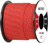 Brotree 2mm Paracord Seil 100% Nylon Schnüre mit 3 Strängen für Outdoor, Armband, Hundeleine (30m, 50m, 100m) - Bruchlast 90kg (198lbs)