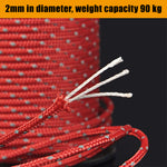 2mm Reflective Paracord 30m